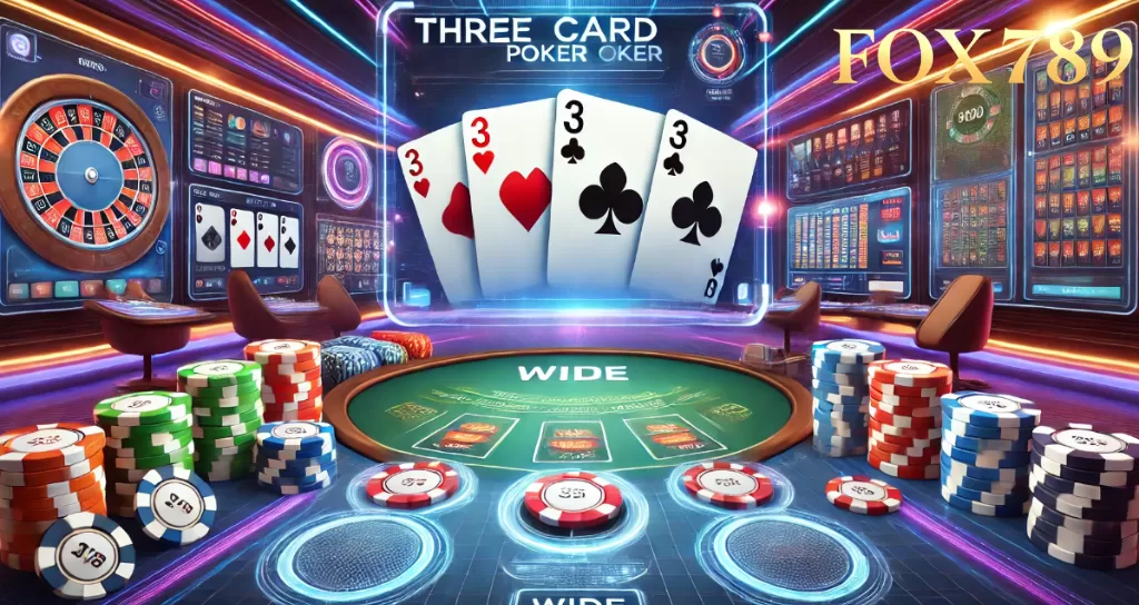 เคล็ดลับการเล่น Three Card Poker ที่ Fox789 ที่คุณควรรู้