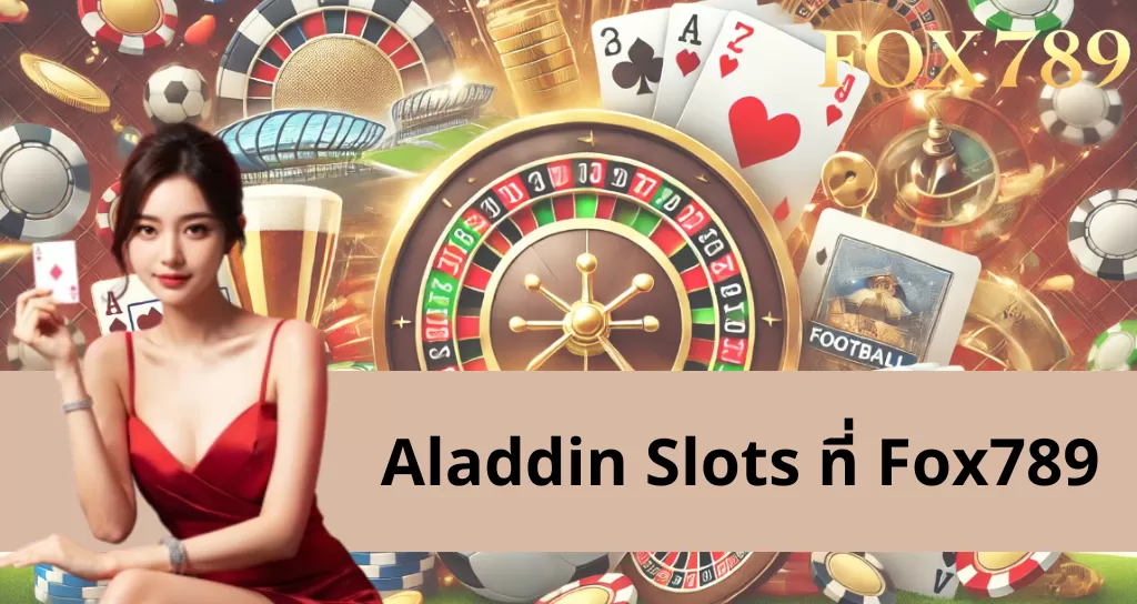 ประสบการณ์การเล่น Aladdin Slots Fox789 ที่ดีที่ควรเรียนรู้i