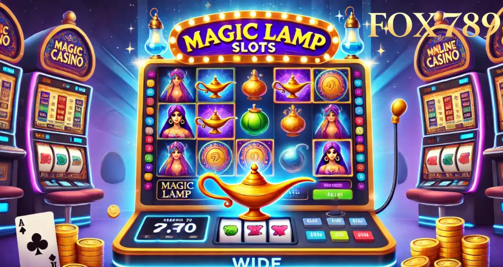 วิธีเข้าร่วมเกม Aladdin Slots ที่ Fox789