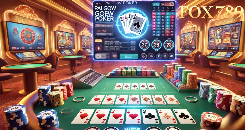 วิธีการเล่น Pai Gow Poker ที่ Fox789